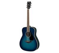 YAMAHA FG820 Guitarra Acústica - Cuerpo Dreadnought Tamaño Completo, Escala 24,96″, Tapa Maciza de Abeto, Fondo y Aros de Caoba, Diapasón de Palisandro, Cuerdas de Acero - Sunset Blue