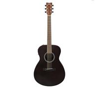 YAMAHA FSX400 Guitarra Electroacústica - Cuerpo tipo Concert Compacto, Escala 25", Espaciado de Cuerdas Estrecho, Varetaje Escalonado, Preamplificador System-75 con Pastilla y Afinador - Smoky Black