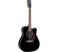 Yamaha FX370CBL - Guitarra acústica, color negro
