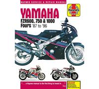 Haynes – Yamaha FZR 600, 750, 1000 Fours (87–96) – Manual de servicio y reparación
