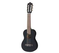 Yamaha GL1 Guitalele, Mini guitarra de madera con las dimensiones de un ukulele, escala de 17 pulgadas, 6 cuerdas de nylon, color Negro