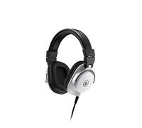 Yamaha HPH-MT5 Auriculares de estudio - Auriculares de monitorización plegables con cable de 3 m y adaptador para jack estéreo estándar de 6,3 mm, blanco