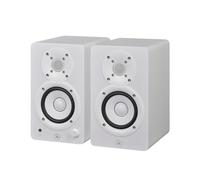 Yamaha HS3 Monitores de Estudio - Par de Altavoces Activos Compactos de 2 Vías Potenciados, Bass-Reflex 3.5" 52W, con Control de Sonido Avanzado, para Producción Musical y Edición de Video - Blanco