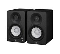 Yamaha HS4 Monitores de Estudio, Negro | Par de Altavoces Activos Compactos de 2 Vías Potenciados, Bass-Reflex 4.5" 52W, para Producción Musical y Edición de Video