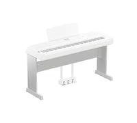 Yamaha L300WH Furniture Stand for DGX670WH Weighted Digital Piiano, White