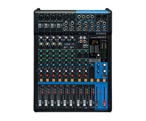 Yamaha MG12XU - Mezclador compacto de 12 canales, efectos digitales SPX, funciones audio USB y preamplificadores de micro D-PRE