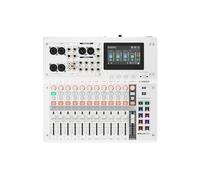 YAMAHA MGX12V Digitale Mixing-Konsole - Kompakter Audio- & Video-Mixer mit Touch-LCD-Steuerung, HDMI-USB-Capture, Bluetooth-Audio, Dual-USB und microSD-Recording - Weiß