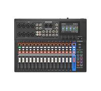 YAMAHA MGX16V Digitale Mixing-Konsole - Professioneller Audio- & Video-Mixer mit Touch-LCD-Steuerung, HDMI-USB-Capture, Bluetooth-Audio, Dual-USB und microSD-Recording - Schwarz