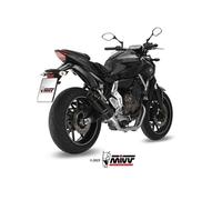 YAMAHA MT07 2014-2024 Escape Completo Línea Colector Silencioso MIVV GP