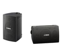 Yamaha NS-AW194BL Altavoces de 2 vías para Interiores y Exteriores (Negro, 2)