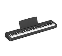 Yamaha P-145 piano digital ligero y portátil, con teclado Graded Hammer Compact, 88 teclas y 10 voces de instrumentos, negro