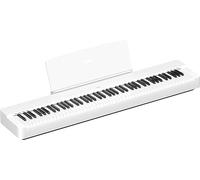 YAMAHA P-225 Piano Digital, Blanco | Piano Digital Ligero y Portátil, con Teclado Graded Hammer Compact, 88 Teclas y 24 Voces de Instrumentos