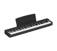YAMAHA P-225 Piano Digital, Negro | Piano Digital Ligero y Portátil, con Teclado Graded Hammer Compact, 88 Teclas y 24 Voces de Instrumentos