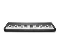 Yamaha P-45 - Piano digital ligero y portátil para aficionados y principiantes, color negro