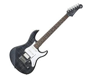 Yamaha PAC212VFM Electric guitar Sólido 6strings Negro, Blanco - Guitarra (6 cuerdas, 1,05 cm, Φ5(Screw-in))