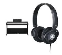 Yamaha Piano digital ARIUS YDP-105: piano doméstico moderno y elegante para principiantes en Rosewood, incluido con auriculares HPH-100
