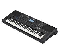 Yamaha PSR-E473 Teclado digital portátil y versátil con 61 teclas sensibles al tacto, en negro