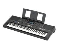 YAMAHA PSR-E583 - Teclado de altas prestaciones con 61 teclas sensibles a la pulsación, 890 Voces, 345 Estilos, rueda de modulación y altavoces de alta potencia - Negro