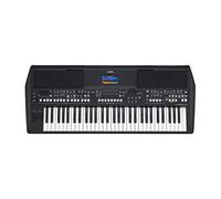 Yamaha PSR-SX600 Digital Keyboard - Teclado digital de calidad para las workstations con 850 voces de instrumentos auténticos y estilos de DJ, 61 teclas sensibles a la pulsación, en negro
