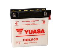 YUASA BATERIA 12N5.5-3B abierto - sin ácido