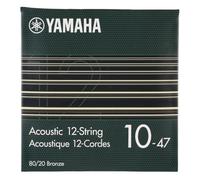 YAMAHA SA10-12 Cuerdas para Guitarra Acústica - 12-String Light (010-047), 80/20 Bronze