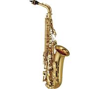 YAMAHA - Saxofón Alto en Mi bemol con Boquilla AS-4C, Lacado Dorado