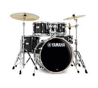 Yamaha Stage Custom Birch 20 5 Piece Drum Kit Raven Black