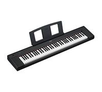 Yamaha Teclado digital Piaggero NP-35 con 76 teclas sensibles al tacto suave y 15 voces instrumentales, ligero y portátil