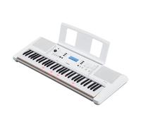 Yamaha Teclado portátil EZ300 de 61 teclas con teclas iluminadas y adaptador de corriente PA130