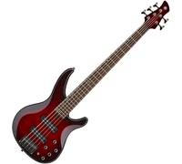 Yamaha TRBX 605 Dark Red Burst Bajo de 5 cuerdas