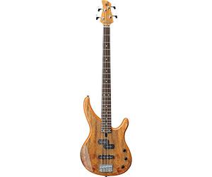 YAMAHA TRBX174EW - Guitarra eléctrica, 4 cuerdas, tamaño mediano, 2,1 cm, 2,44 cm, Marrón (Natural)