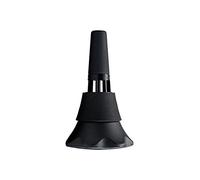 Yamaha Trompeta silenciosa de latón (PM7X), color negro