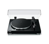 Yamaha TT-S303 Tocadiscos Hi-Fi con Correa para vinilos, preamplificador Integrado, Salida de línea y Phono conmutables, Negro