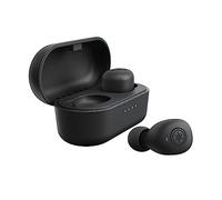 Yamaha TW-E3B - Auriculares inalámbricos con Bluetooth, Color Negro, 6 Horas de Tiempo de reproducción con una Sola Carga, Resistente al Agua (certificación IPX5) - Incluye Funda de Carga