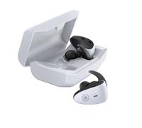 Yamaha TW-ES5A Auriculares In-Ear Deportivos True Wireless Bluetooth con Listening Care, Micrófono con Diseño Avanzado, Resistente al Agua y al Sudor IPX7 - Blanco