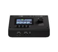 YAMAHA URX44V Interfaz de Audio USB-C - 6 entradas/4 salidas, audio 32 bits/192 kHz, captura de vídeo HDMI, pantalla LCD táctil, DSP integrado para streaming y creación de contenido - Negro