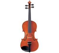 YAMAHA V5SA18 Set Violín Acústico - Tamaño 1/8, Violín De Estudio Hecho a Mano con Tapa Abeto, Cuerpo Arce, Componentes Ébano y Afinadores, Incluye Estuche, Arco y Resina - Marrón