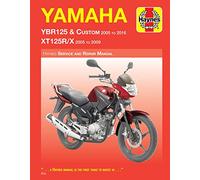 Yamaha YBR125 (05 - 16) & XT125R/X (05 - 09) Haynes Repair Manual
