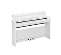 YAMAHA YDP-S36 Piano Digital - 88 Teclas Contrapesadas GHS, Sonido CFX Concert Grand, Diseño Slim, Bluetooth, 3 Pedales, Ideal para Casa y Principiantes - Blanco