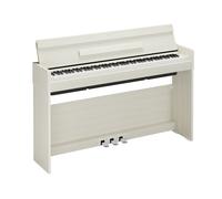 YAMAHA YDP-S36 Piano Digital - 88 Teclas Contrapesadas GHS, Sonido CFX Concert Grand, Diseño Slim, Bluetooth, 3 Pedales, Ideal para Casa y Principiantes - Abedul Blanco