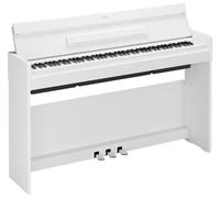 YAMAHA YDP-S36 Piano Digital - 88 Teclas Contrapesadas GHS, Sonido CFX Concert Grand, Diseño Slim, Bluetooth, 3 Pedales, Ideal para Casa y Principiantes - Blanco