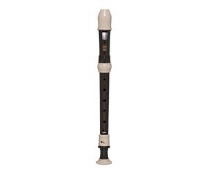 Yamaha YRS302BIII, Flauta Dulce Soprano, 3 piezas, Marrón/Blanco