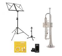 Yamaha YTR2330S Student Trumpet Beginners Pack Silver Plated