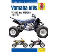 Yamaha YZF450 & YZF450R ATV Repair Manual: 2004-15 (Haynes Powersport)