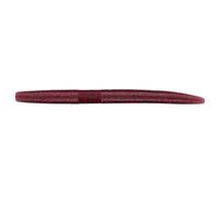 Yamamoto 9-10-325 Senko Worm, 5"" 10pk, Oxblood Brown Indigo con Rojo, Color marrón índigo Rojo