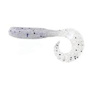 Yamamoto Coleta única 10,16 cm, Perla Azul con Holograma Grande Negro, pequeño