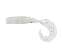 Yamamoto Coleta única 10,16 cm, Perla Azul con Plata Grande