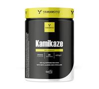 YAMAMOTO NUTRITION Kamikaze 400 gramos, Producto de Preentrenamiento para la Estimulación del Óxido Nítrico, Sabor Naranja