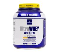 Yamamoto Nutrition Ultra Whey WPC S EVO 900 g, Suplemento de Proteína de Suero Concentrada y Esporas de Bacilo, Aumento de la Masa Muscular, Sabor Vainilla
