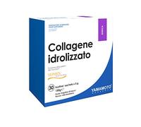 YAMAMOTO RESEARCH, Colágeno Hidrolizado Verisol 30 Sobres de 5 g, Suplemento con Colágeno, Ácido Hialurónico y Vitamina C para el Cuidado de la Piel, Sabor Fresa Silvestre